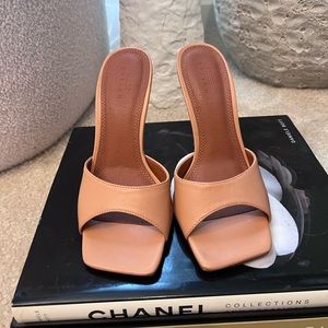 Nude ASOS Heels 4 inch heel